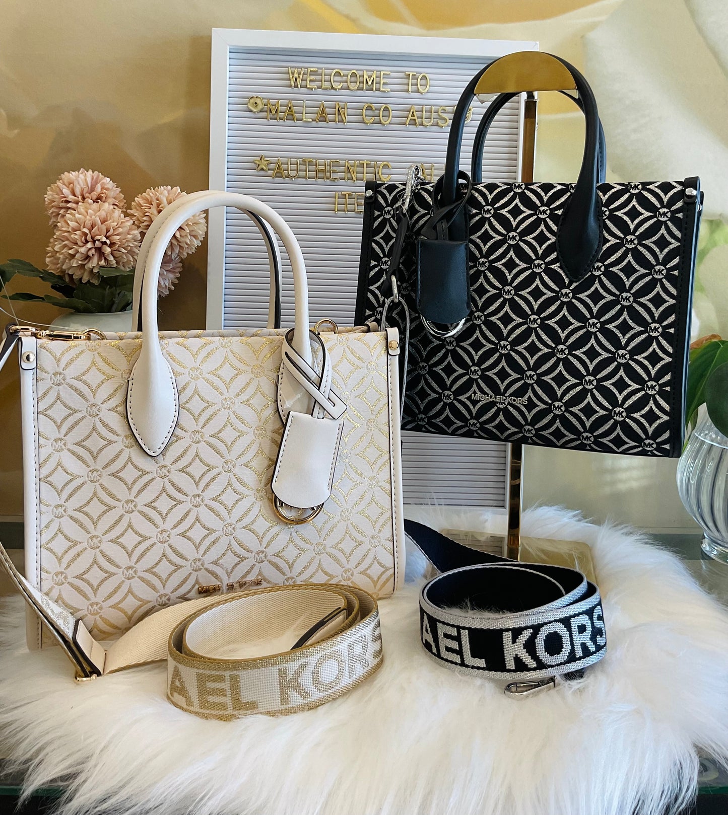 MK Mirella Small Metallic