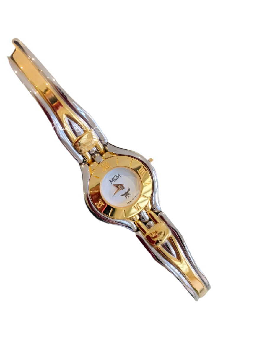 MCM Two Tone Watch