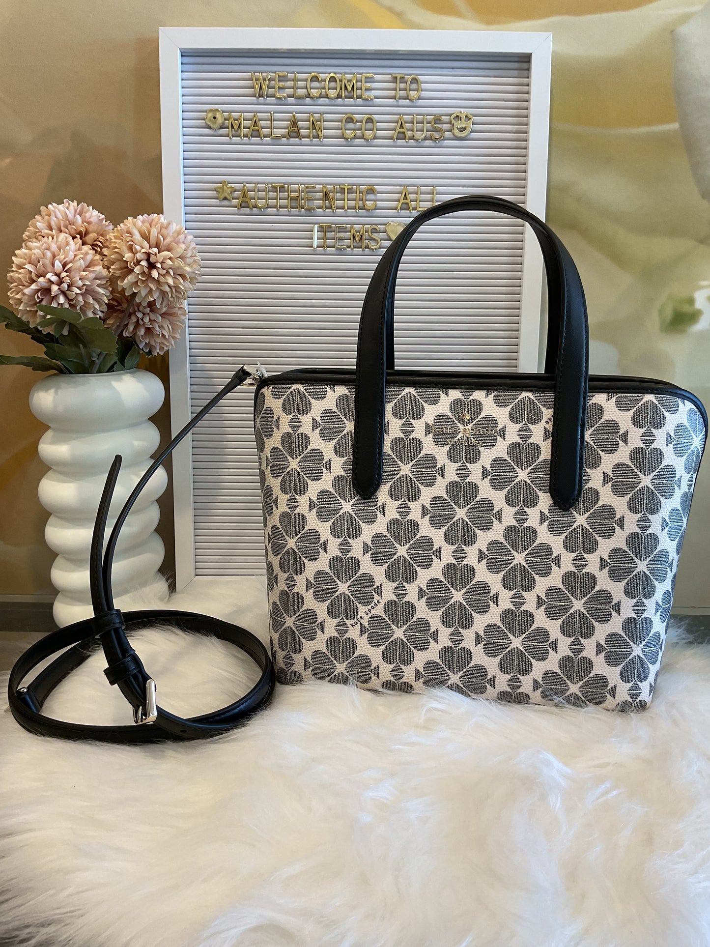 KS Spade Flower Small Tote