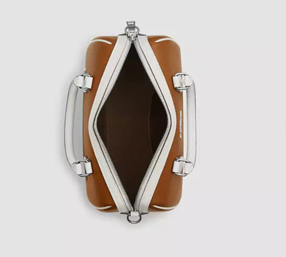 Coach Rowan Satchel Bag in Light Saddle Multi