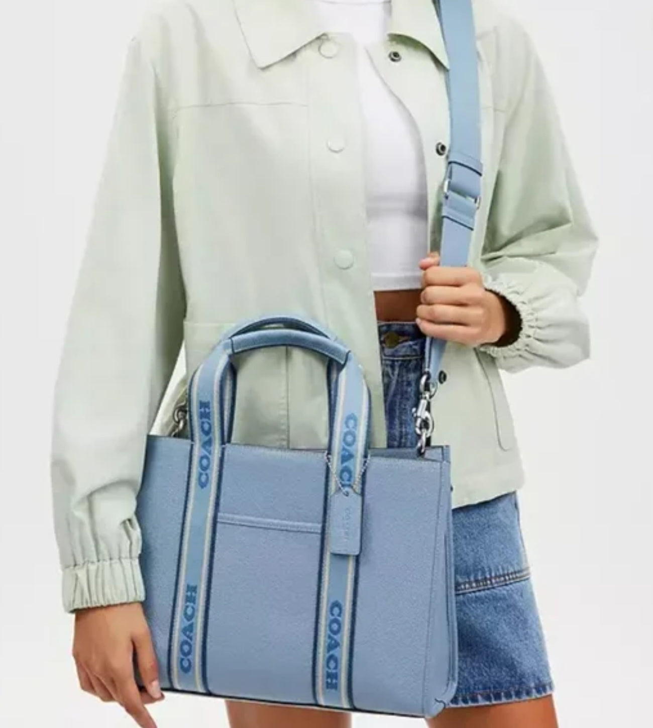 Coach Smith Tote in Cornflower Multi