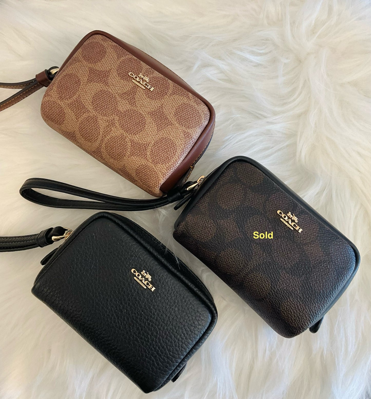 Coach Pouch Wristlet