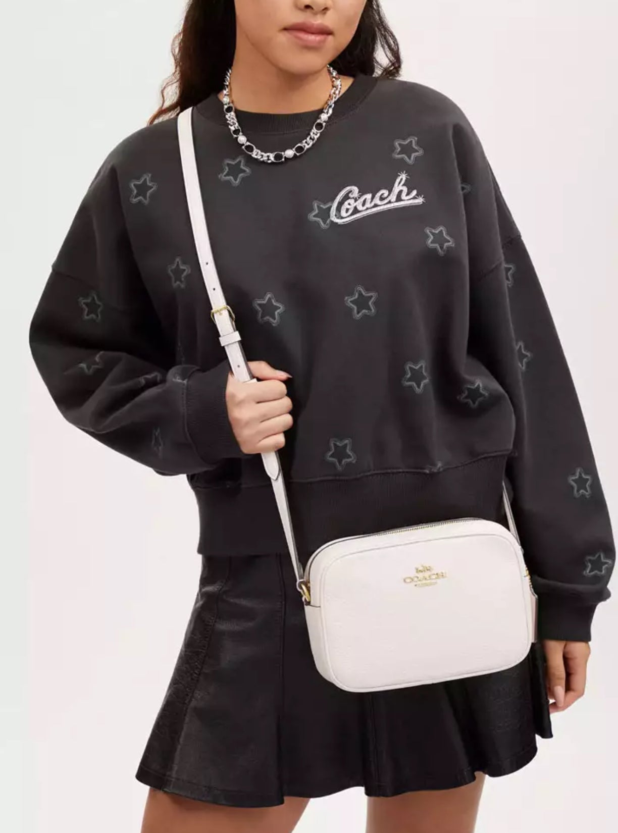Coach Jaime Camera Bag in Chalk