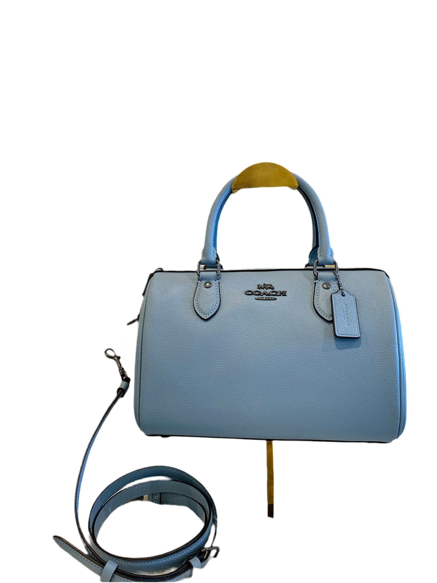 Coach Rowan Satchel Bag in Cornflower