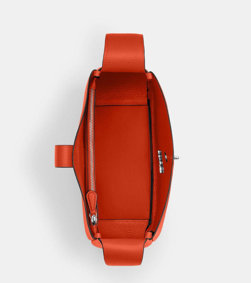 Coach Hadley Convertible Crossbody in Deep Orange