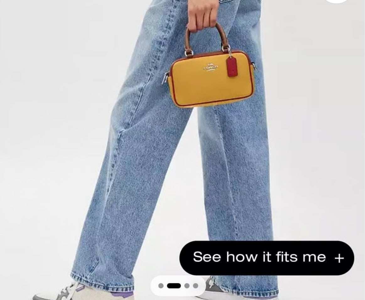 Coach Satchel Crossbody in Colorblock