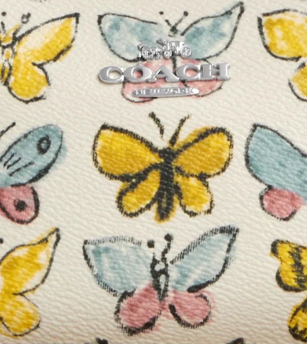 Coach Mini Teri in Butterfly Print