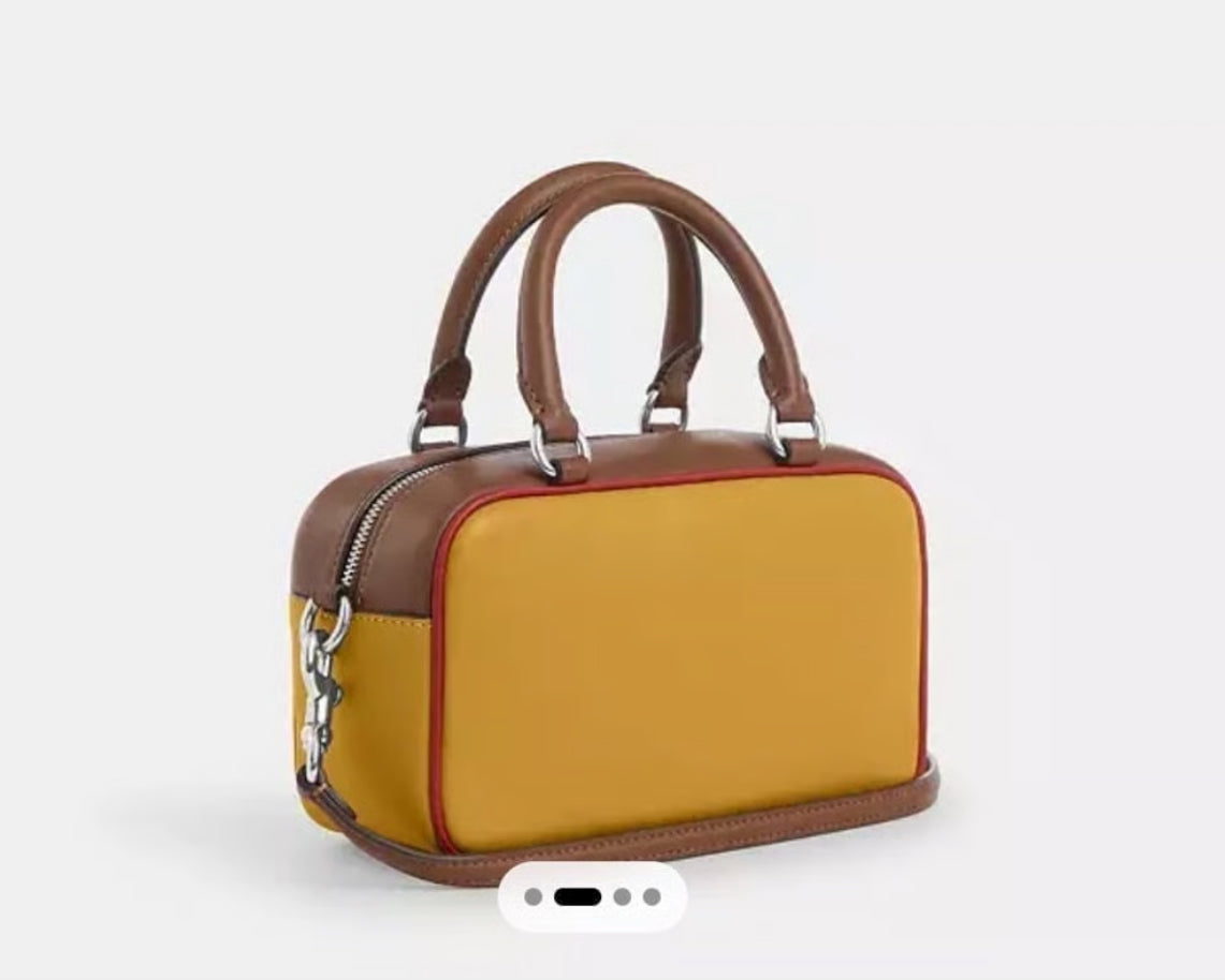 Coach Satchel Crossbody in Colorblock