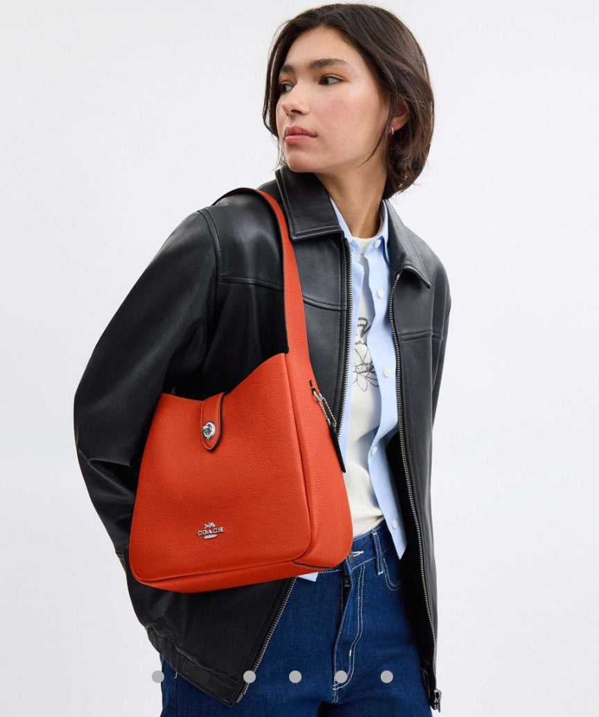 Coach Hadley Convertible Crossbody in Deep Orange