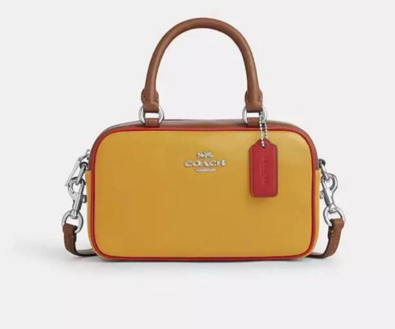 Coach Satchel Crossbody in Colorblock