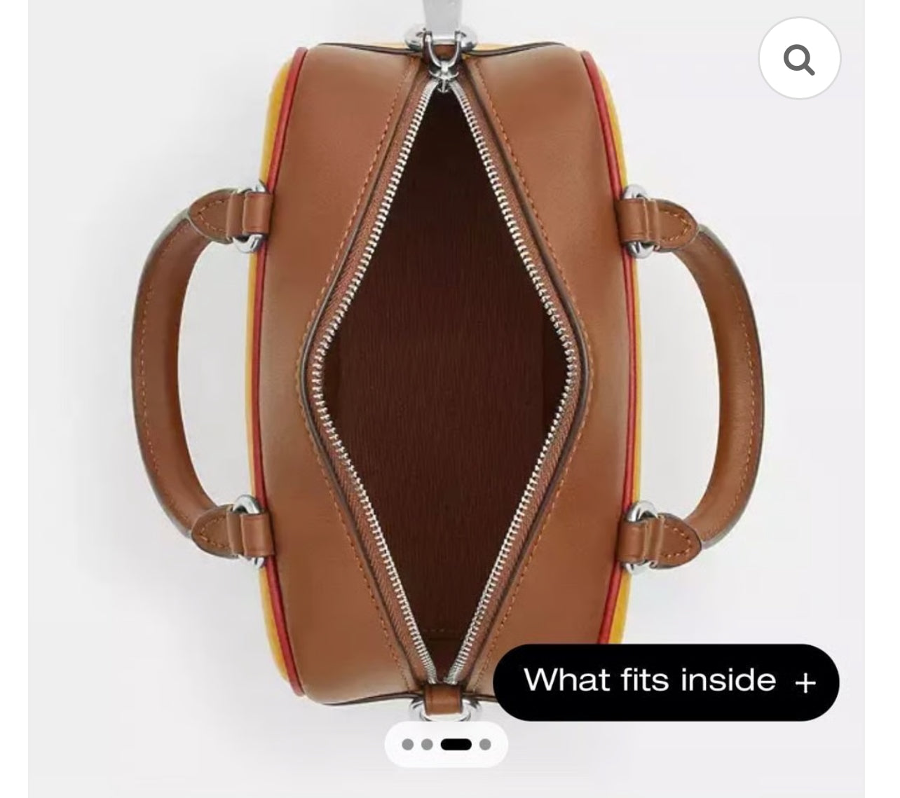 Coach Satchel Crossbody in Colorblock
