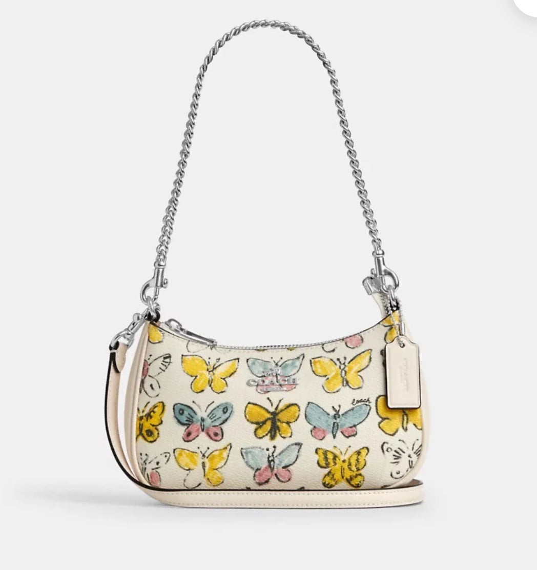 Coach Mini Teri in Butterfly Print