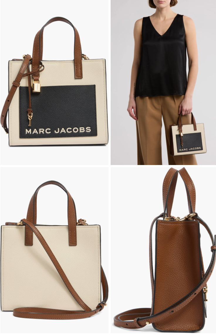 Marc Jacobs Mini Grind Satchel Tote Bag