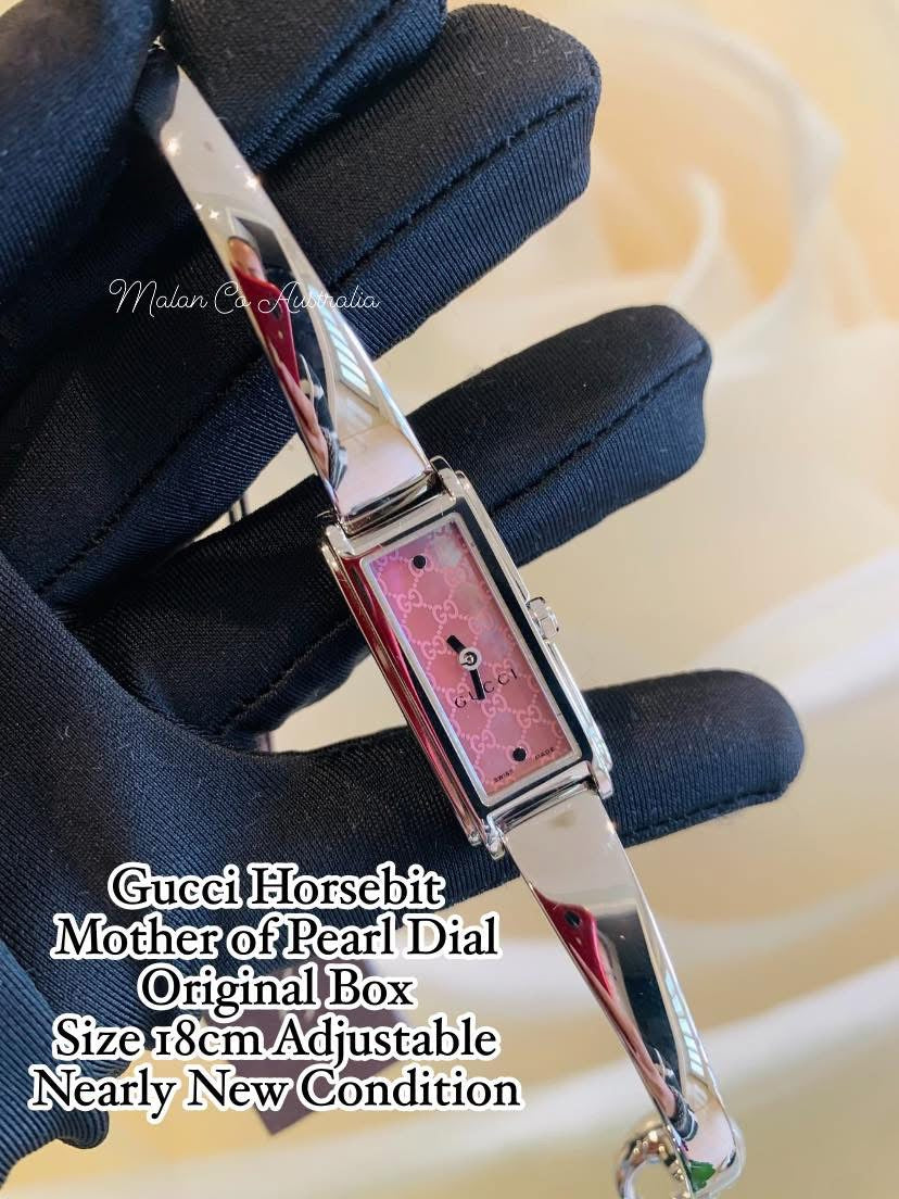 Gucci Horsebit Watch in Silver