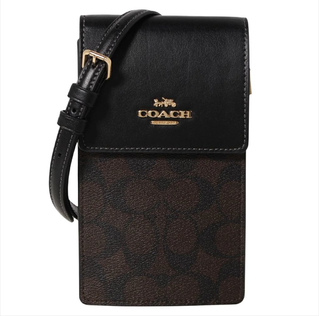 Coach North/South Phone Crossbody