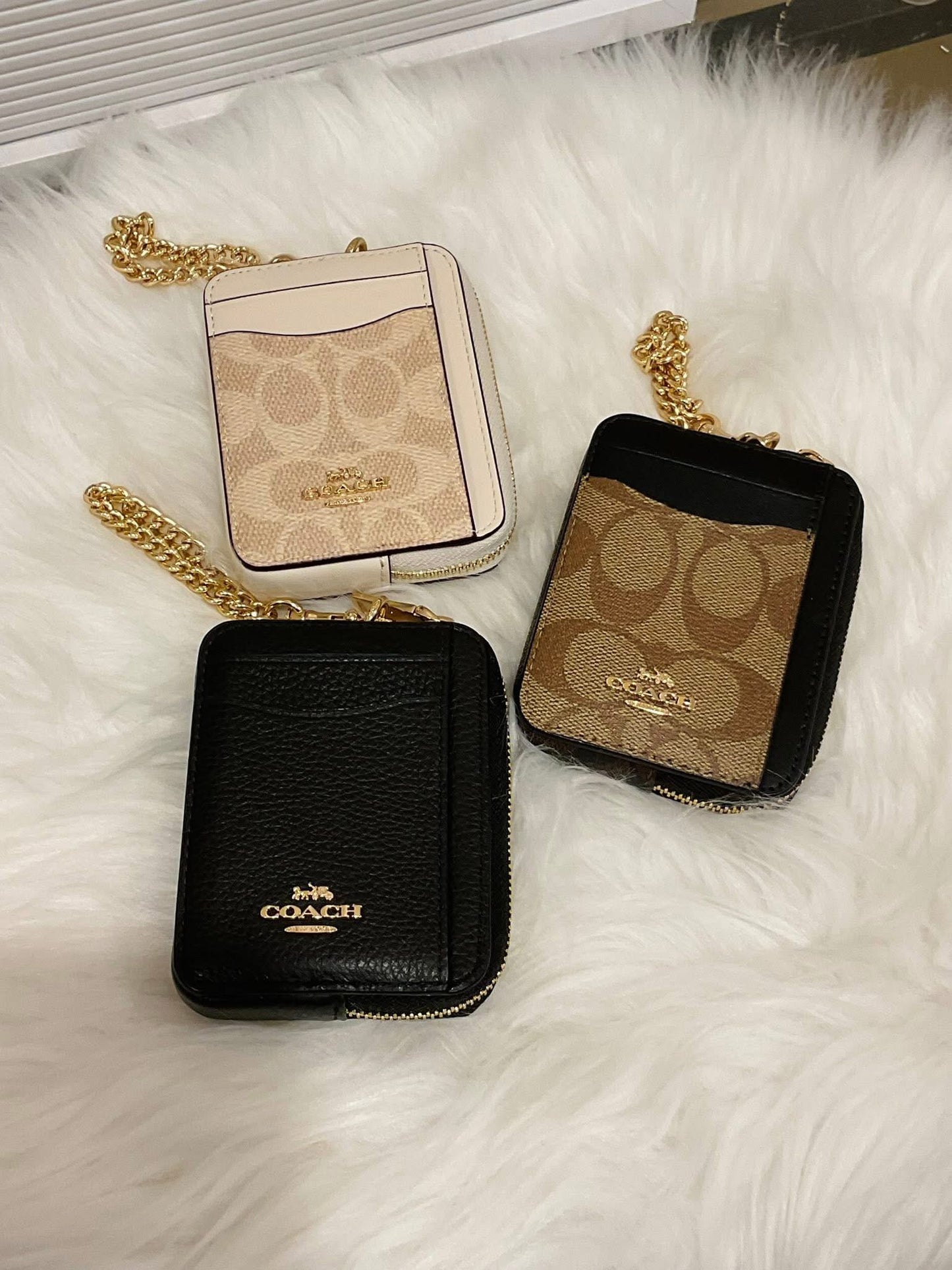 Coach Zip Card Case