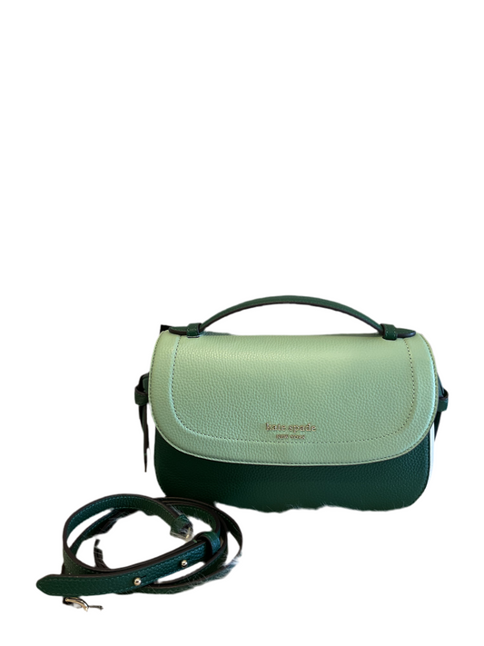 Kate Spade Knott Colorblocked Top Handle Crossbody in Beach Glass