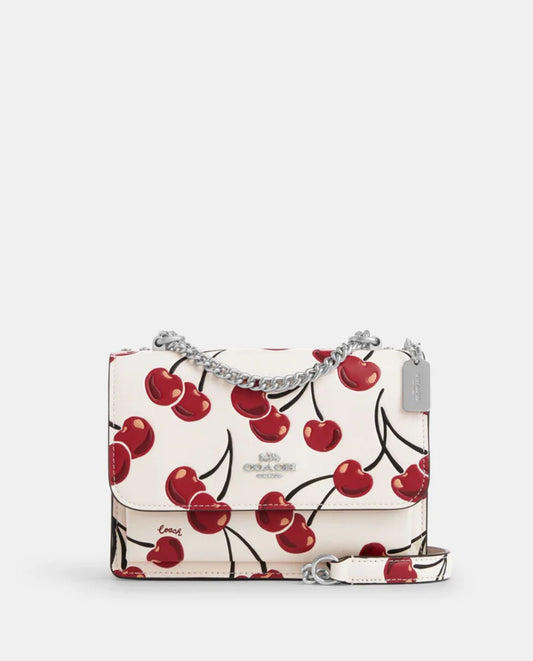 Coach Mini Klare with Cherry Print