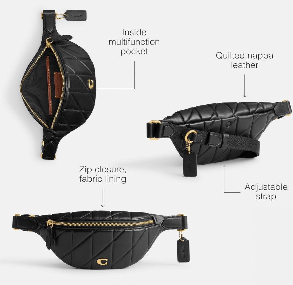 Coach Essential Quilted Body Bag