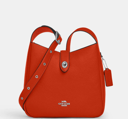 Coach Hadley Convertible Crossbody in Deep Orange