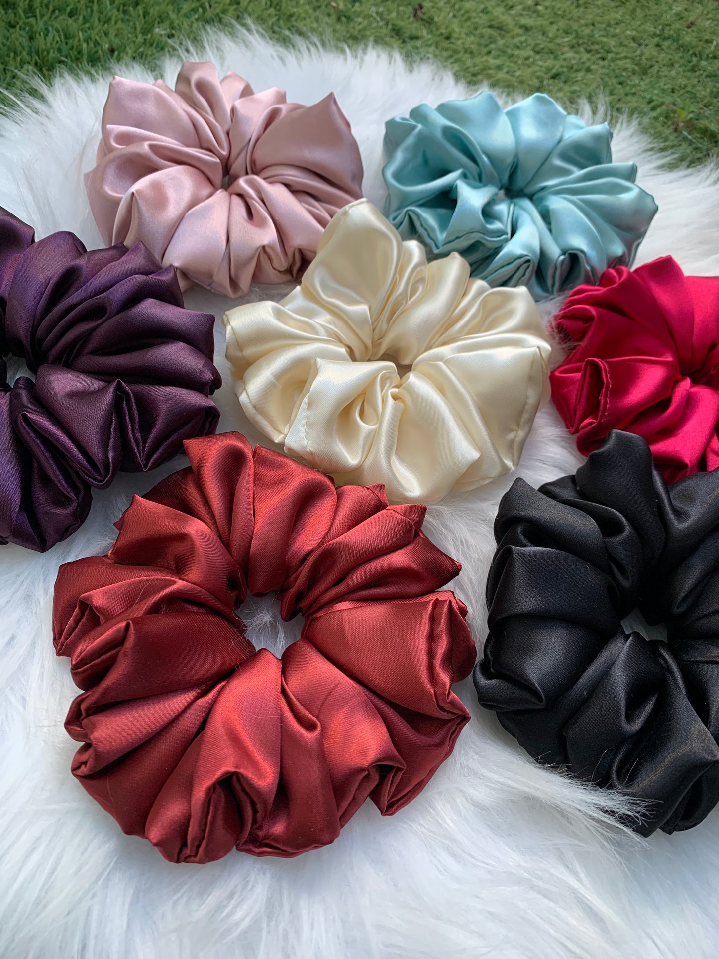 Deluxe Satin Scrunchie Regular Size