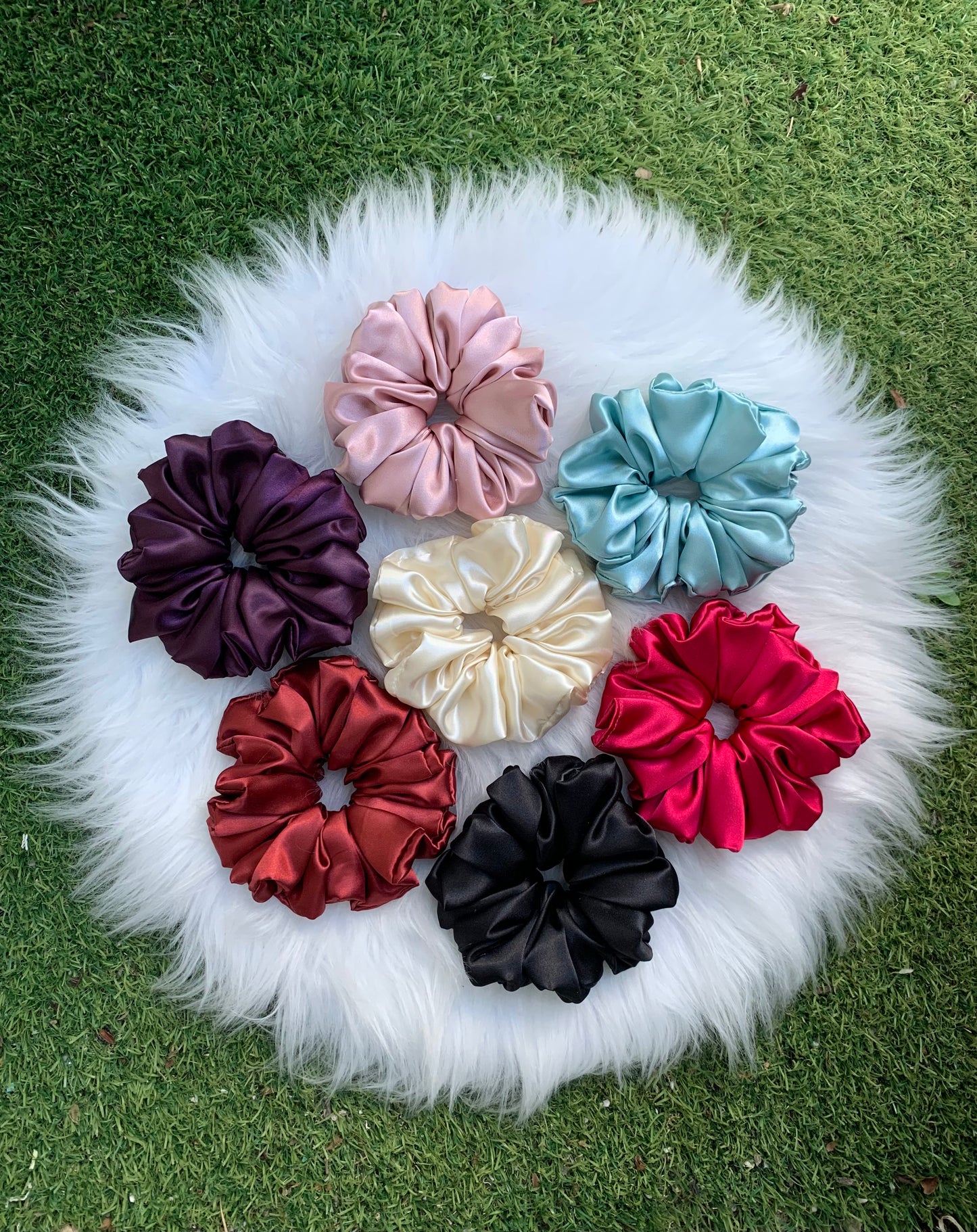 Deluxe Satin Scrunchie Regular Size