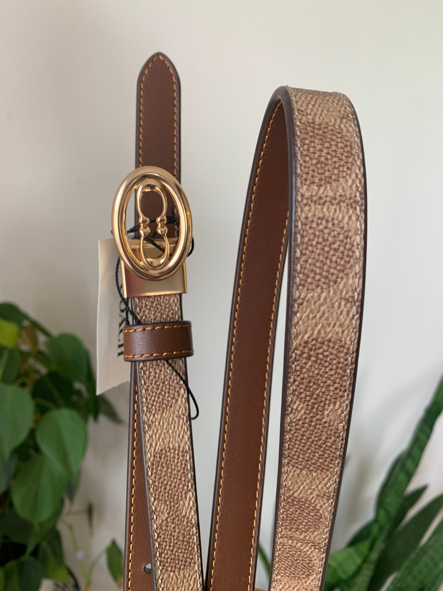 Coach Belt Reversible