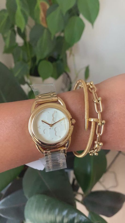 Tory Burch The Miller Gold Tone (Brand New)